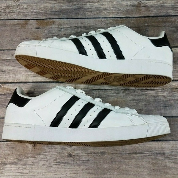 Adidas Mens 11.5 Superstar Sneakers Skateboard - Picture 3 of 8